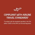 Large Rolling Plastic Dog Crate by SportPet Designs