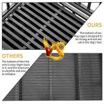 LUCKUP Heavy Duty 38-Inch Dog Cage with Wheels