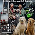 No Shock Dog Training Collar with Remote 3300ft