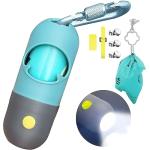 LED Flashlight Dog Poop Bag Dispenser with Clip