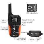 No Shock Dog Training Collar with Remote 3300ft
