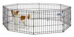 MidWest Folding Metal Dog Exercise Pen, 16 Sq Ft