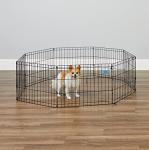 MidWest Folding Metal Dog Exercise Pen, 16 Sq Ft