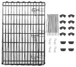 Foldable Octagonal Metal Dog Playpen - Medium