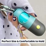 LED Flashlight Dog Poop Bag Dispenser with Clip