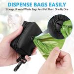 Dog Waste Bag Dispenser with Zipper Pouch