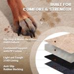 VIVAGLORY Quilted Dog Seat Cover for Cars