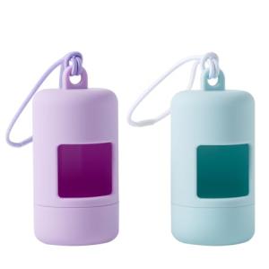 Dog Poop Bag Holder for Leash - 2 Pack