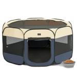 Portable Indoor Dog Playpen for Small Dogs