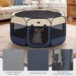 Portable Indoor Dog Playpen for Small Dogs