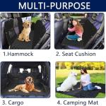 Fidozen Waterproof Dog Car Seat Cover Hammock