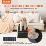 VEVOR Adjustable Folding Dog Ramp for Beds