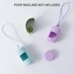 Dog Poop Bag Holder for Leash - 2 Pack