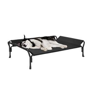 Veehoo Cooling Elevated Dog Bed with Headrest