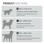 ZOMISIA 30-Inch Collapsible Dog Crate for Travel