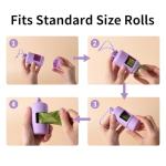 Dog Poop Bag Holder for Leash - 2 Pack