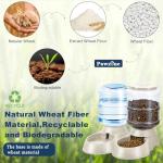 2 Pack Automatic Pet Feeder and Water Dispenser
