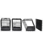 Double Door Dog Crate for Small to Medium Dogs
