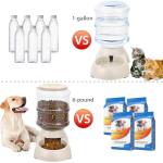 2 Pack Automatic Pet Feeder and Water Dispenser