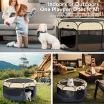 Portable Indoor Dog Playpen for Small Dogs