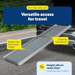 PetSafe Happy Ride Telescoping Dog Ramp for Vehicles