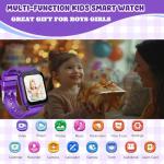 HAPPINNO Kids Smart Watch with Games and Camera