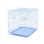 Carlson Compact Blue Single Door Dog Crate