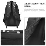 Dog Paw Printed Backpack Set with Lunch Bag