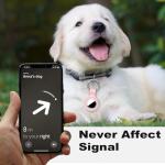 Linsaner 2 Pack AirTag Holder Keychain Accessories