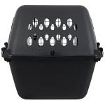 Petmate Dog Kennel 24" - Dark Gray & Black