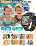 Waterproof Smartwatch for Kids with Games & Music