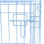 Carlson Compact Blue Single Door Dog Crate
