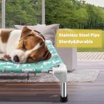 Elevated Dog Bed for Small Pets, Indoor/Outdoor