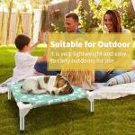 Elevated Dog Bed for Small Pets, Indoor/Outdoor