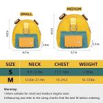 Dog Backpack Harness with Leash and Poop Bag