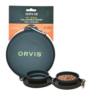 Orvis Collapsible Travel Feeder with Water Dish