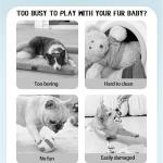 Trumoon Automatic Bouncing Ball Toy for Dogs