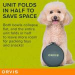 Orvis Collapsible Travel Feeder with Water Dish