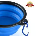 Collapsible Silicone Dog Bowl for Travel and Food