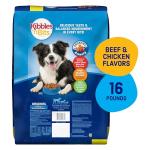 Kibbles 'n Bits Beef & Chicken Dog Food 16 lb