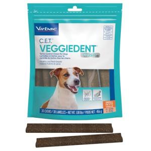 Virbac CET VEGGIEDENT FR3SH Tartar Control Chews