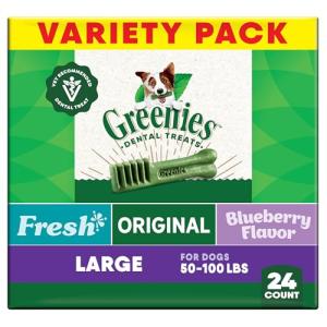 Greenies Natural Dental Dog Treats for Adults