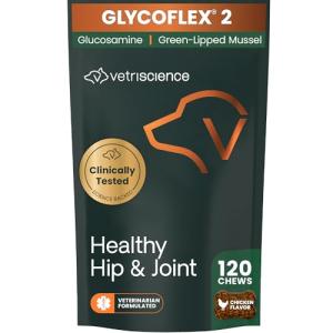 VetriScience Hip & Joint Chews for Dogs, Chicken