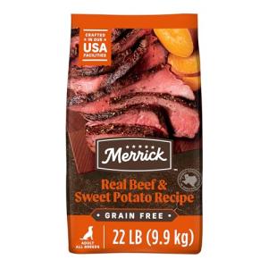 Merrick Grain-Free Beef and Sweet Potato Dog Food