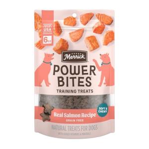 Merrick Power Bites Salmon Grain-Free Dog Treats