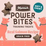 Merrick Power Bites Salmon Grain-Free Dog Treats