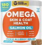Omega 3 Fish Oil Chews for Dogs - 180 Ct