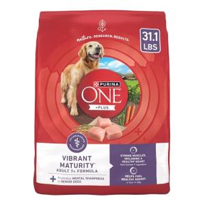 Purina ONE High Protein Senior Dog Food 31.1 lb