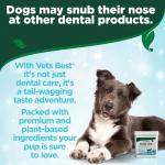 Vet's Best Dental Wipes for Dogs and Cats