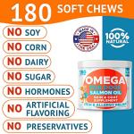 Omega 3 Fish Oil Chews for Dogs - 180 Ct